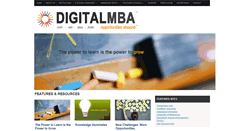 Desktop Screenshot of digitalmba.com